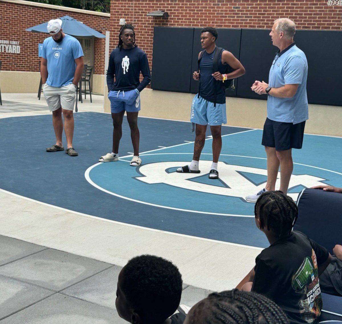 Thank you to the UNC Chapel Hill football and basketball family for giving Next Generation Academy an unforgettable experience of what it means to be a Tar Heel! It feels amazing to bring kids from my hometown of Salisbury to my alma mater.