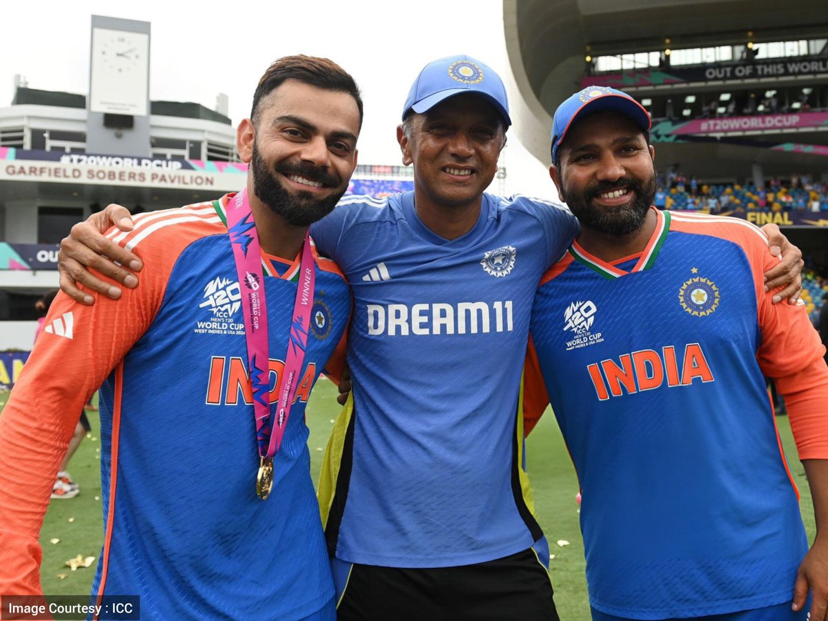 End of an era <a href="/imVkohli/">Virat Kohli</a> <a href="/ImRo45/">Rohit Sharma</a> 
<a href="/ICC/">ICC</a> <a href="/BCCI/">BCCI</a> <a href="/T20WorldCup/">T20 World Cup</a>