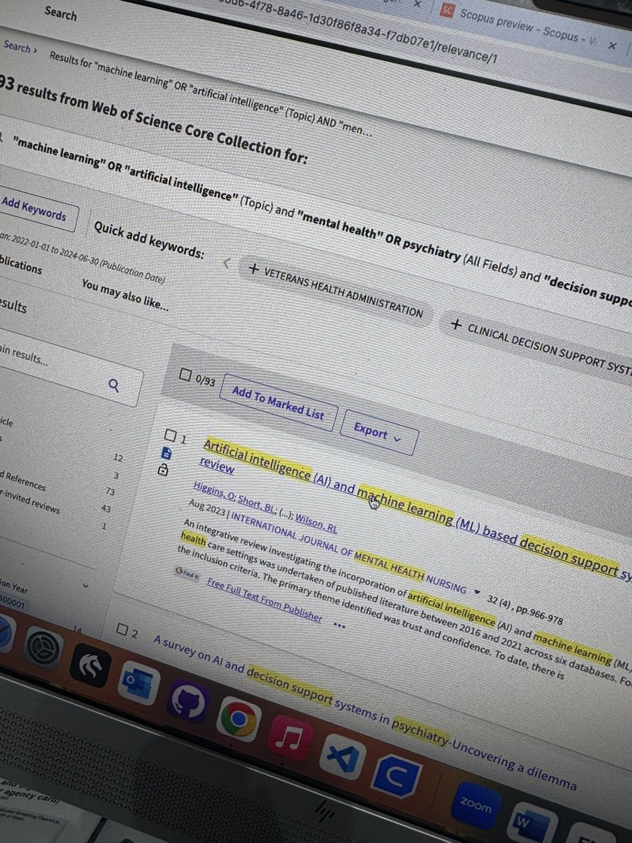 Well at least my literature review is at the top of the list when re running my search criteria #phd #research <a href="/RhondaWilsonMHN/">Prof Rhonda Wilson CMHN #MHNurseProud</a>