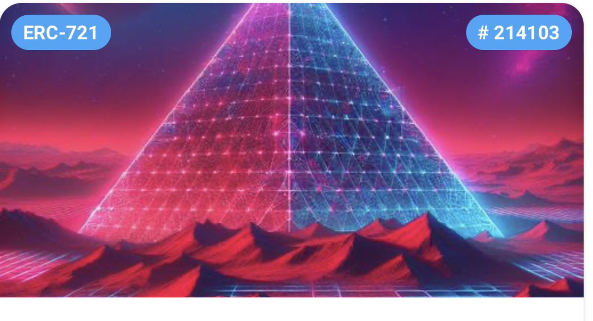gfletch07's tweet photo. I would have to say my favorite landmark NFT so far is Red Pyramid, Al Giza Desert, Egypt #PropyKeys https://t.co/lAyjOILwGB