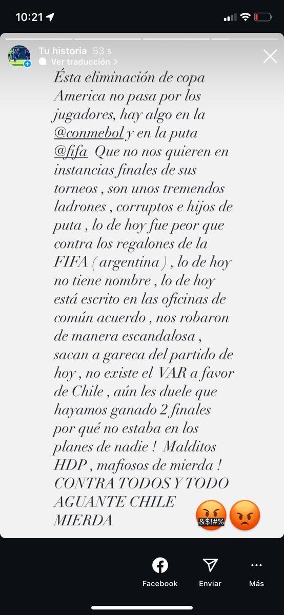 pipediazf's tweet photo. #Conmebol #fifa #Fifacorruptos #LadronesHDP #bicampeones #Delincuentes #CopaAmerica #Argenfifa #robo #CopaAmerica2024 LADRONES CORRUPTOS HIJOS DE PUTA @CONMEBOL @fifacom_es @VarskySports @2010MisterChip https://t.co/eILoo3LytY