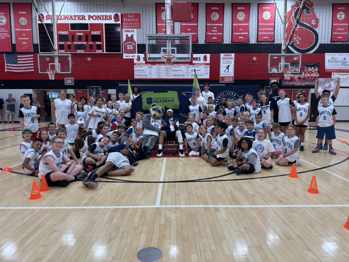 Timberwolves & Lynx Basketball Academy tweet media