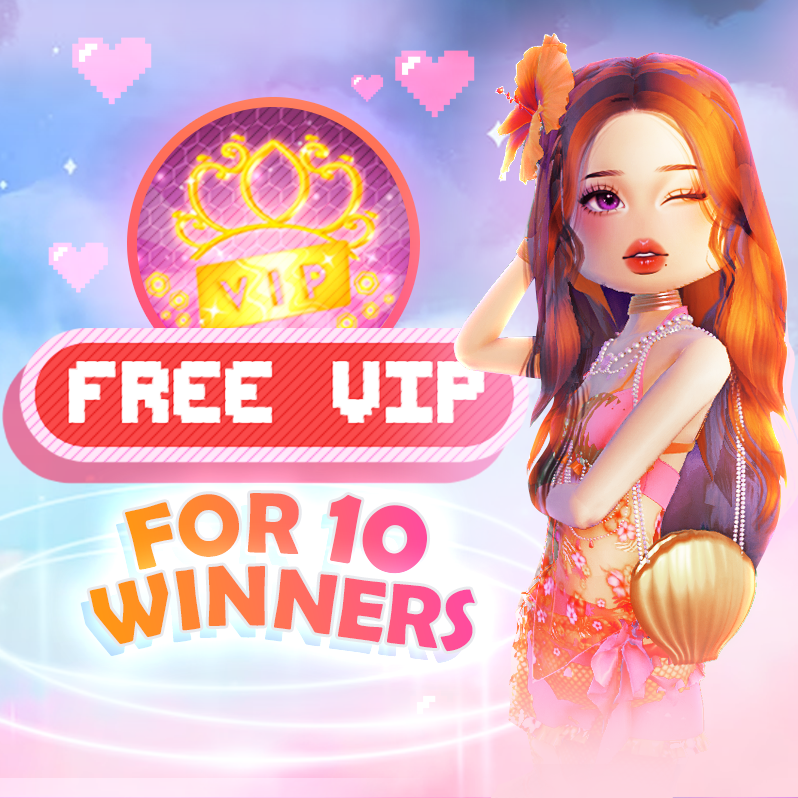#DRESSTOIMPRESS 10 PERMANENT VIP Giveaway! 👗🌟

How to join:

1. Follow me!
2. Like ♥ &amp; Retweet!🔁
3. Fill this Google Form: 
forms.gle/wLuZ9rwMMgZz2Q…

10 Winners will be gifted Permanent VIP each.
Feel free to submit multiple entries!

Closed at July 6th, 11PM EST.
GOOD LUCK!💙