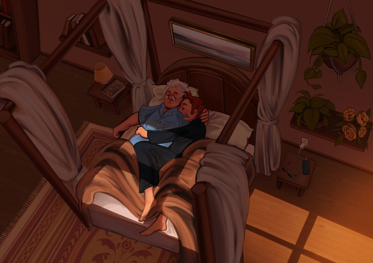 the sun slowly rises, you'll open your eyes
I'll be the first thing you see
#GoodOmens