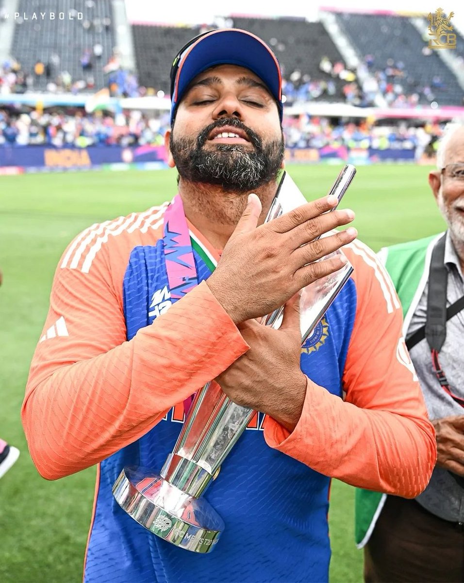 ice_man13's tweet image. From the calm in a storm to the triumph in the end, your journey was remarkable.
A Happy Farewell to the Mastermind, The man, Myth ,The Legend who turned dreams into unforgettable victories. Thank you @ImRo45
#T20WorldCup2024