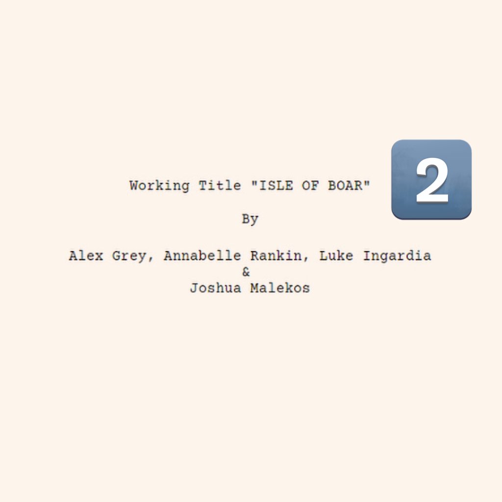 IsleofBoar's tweet photo. Version 2, or Blue Revision💙, is 85% complete for the ‘Isle of Boar’ script. Our deadline is fast approaching to get it in to our producers, and our potential distributor with a vested interest! 

Next big steps are around VC pitching, landing pages and casting.

#indiefilm #indiefilmmakers #indiefilmmaking #castandcrew #castingcall #filmmakers #bts #behindthescenes #moviefunding #moviefund #filmfestival #newmovies #newmoviescript #moviescript #crewcall #castandcrewcall #moviescene #movieclip #scriptwriters #isleofboar #isleofboarmovie #horrormovie #horrorfilm #thrillermovie #scifimovie #islandmovie #hawaiifilm #sacramentofilm #hilofilm
