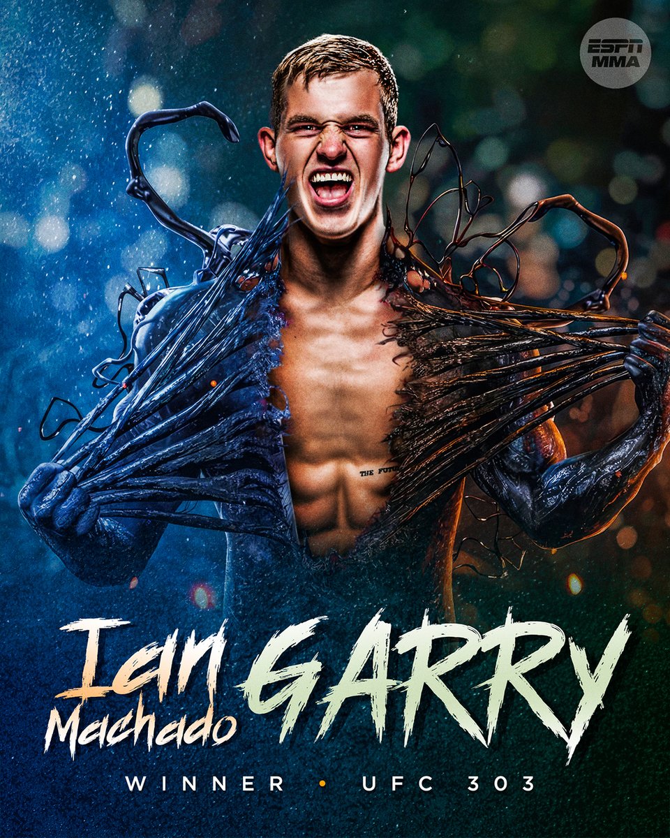 ESPN MMA (@espnmma) on Twitter photo IAN MACHADO GARRY OVERCOMES MICHAEL “VENOM” PAGE AT #UFC303 💪 IAN MACHADO GARRY OVERCOMES MICHAEL “VENOM” PAGE AT #UFC303 💪