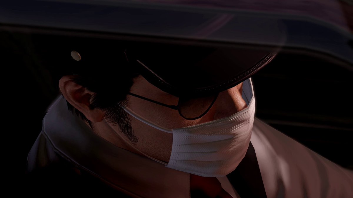 0robor0s's tweet photo. Daigo seeing kiryu's disguise in Y5 than immediately copying it. he thinks he is the coolest guy ever. https://t.co/0B29lp7xW7