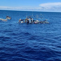 ABSCBNNews's tweet photo. Two Filipino fishermen suffered third-degree burns following an engine explosion on their fishing boat near Bajo De Masinloc on Saturday, June 29.

The China Coast Guard initially blocked the Philippine Coast Guard's efforts to rescue the fishermen, according to PCG. (📸: PCG) | via @michael_delizo