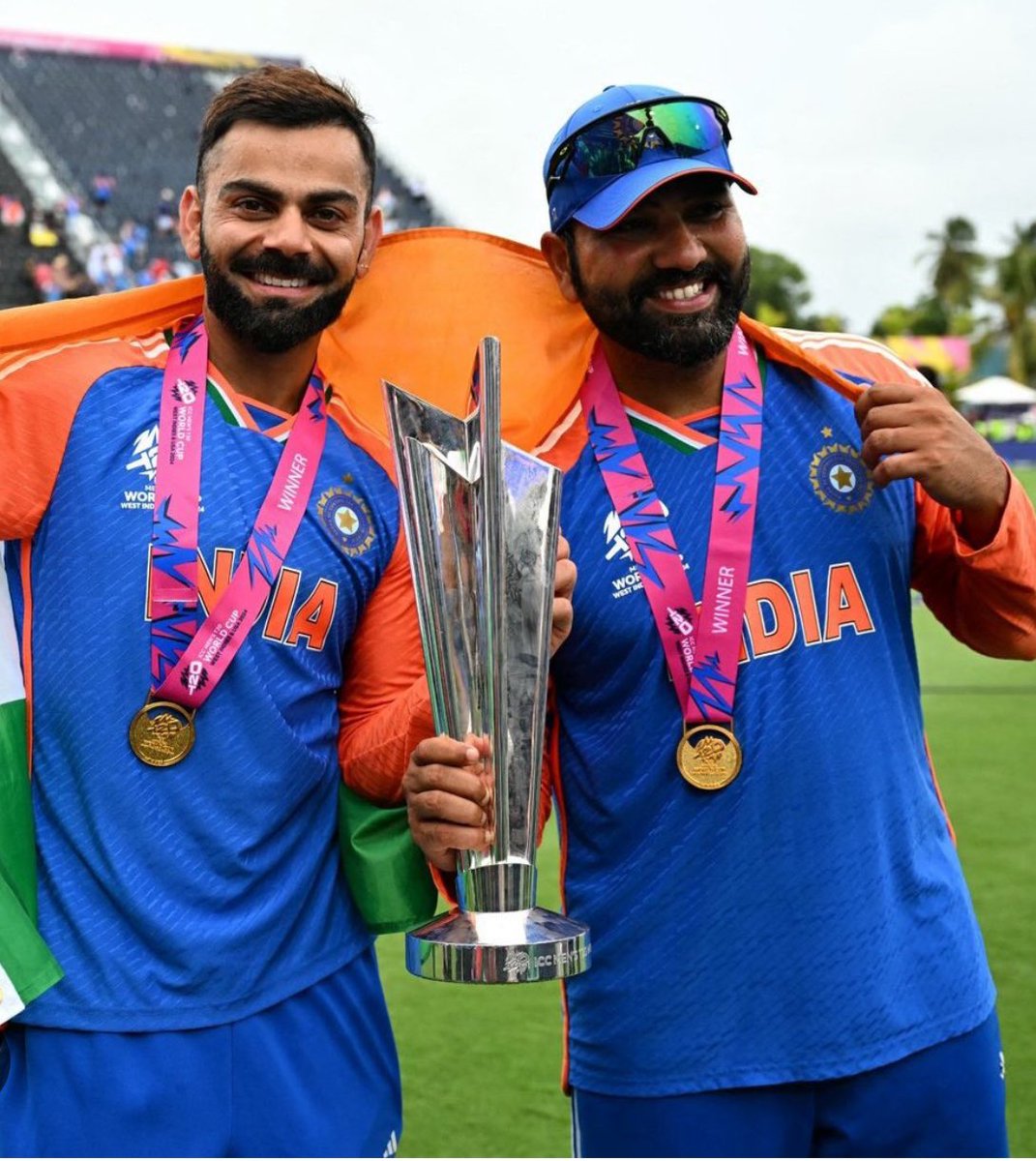 harbhajan_singh's tweet photo. Good Morning 🇮🇳🏆🏏 CHAMPION2024 https://t.co/2ap8BFgKPS