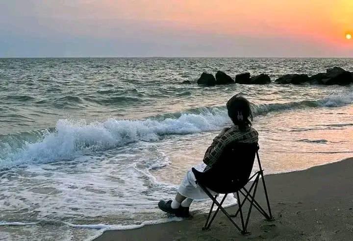 Cuando estoy cerca del mar, me siento libre.