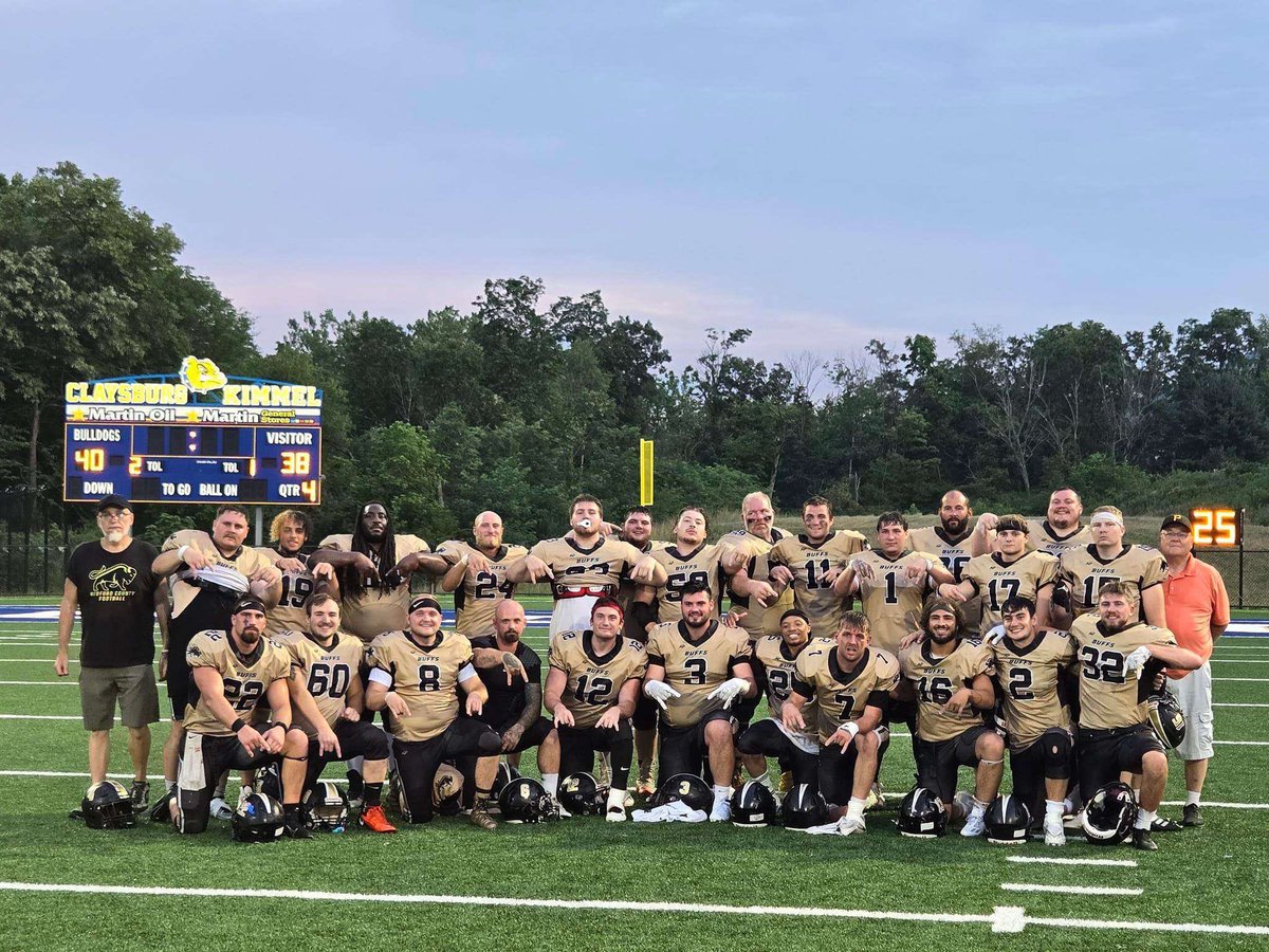 Buffaloes punch their ticket to the Keystone Bowl!

40-38 comeback victory. Down 38-28 with under 5 minutes to go in the game.
