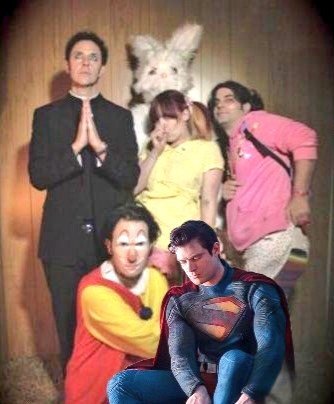 Good morning Snyderverse! #RestoreTheSnyderVerse #SellSnyderVerseToNetflix #FireJamesGunn fuck you, you pedophile creep. To Catch a Predator theme excuse is a joke. You don't dress AS predators and victims for "fun" unless you're sick as hell. Yeah I've worked stings as a cop.