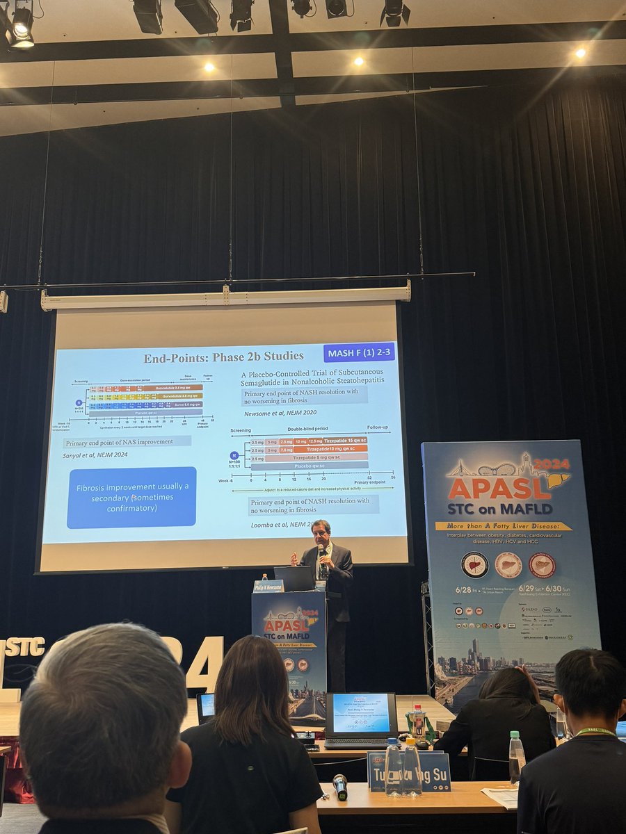 SakkarinC's tweet photo. Excellent talk as always from Prof. @phil_newsome7 at APASL STC. Thanks for telling us how to read and interpret a MASH clinical trial wisely.
#APASLSTC https://t.co/BV3HFPB1hO