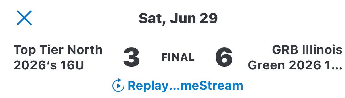 Green team win <a href="/hittersbaseba11/">Hitters Baseball</a> Big Ro

<a href="/BorkowskiDrew/">Drew Borkowski III</a> 6 innings 5hits - 2ER - 7Ks
<a href="/JoshRudnick99/">Josh Rudnick</a> 1 innings - 0hits - 3Ks

@<a href="/KonnerAltergott/">Konner Altergott</a> 2-3 
<a href="/JamesTatroe/">JamesTatroe</a> 2-3  - DBL - 1RBI
<a href="/KonnerAltergott/">Konner Altergott</a> 2-3 
<a href="/Andrewdeeg4/">Andrew Deegan</a> 1-2 - DBl - 1RBI
