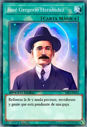 Ya saben, mano tengo fe