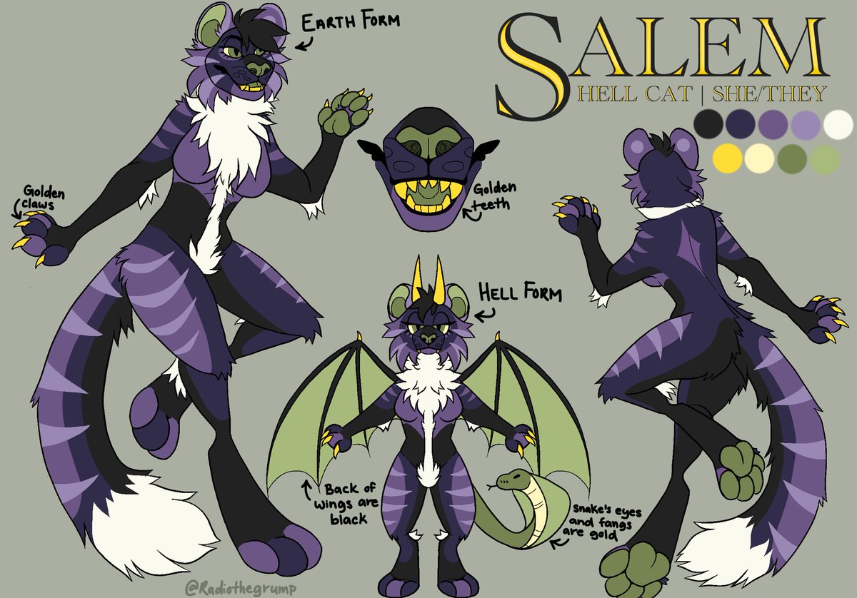 Radiothegrump's tweet photo. Ref for my main gal Salem ✨ https://t.co/F00C3twvwn