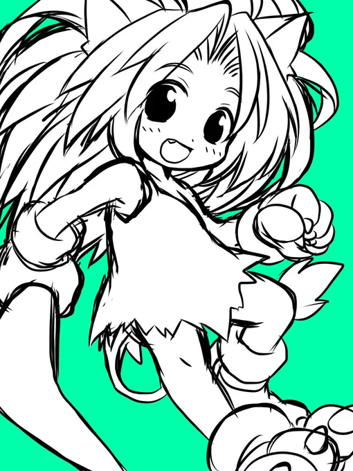 #今月かいた絵を晒そう その1 女子絵はらくがき含めて4枚ですが今月はどれもたくさん反応頂けましてありがたい限り とりあえず続く