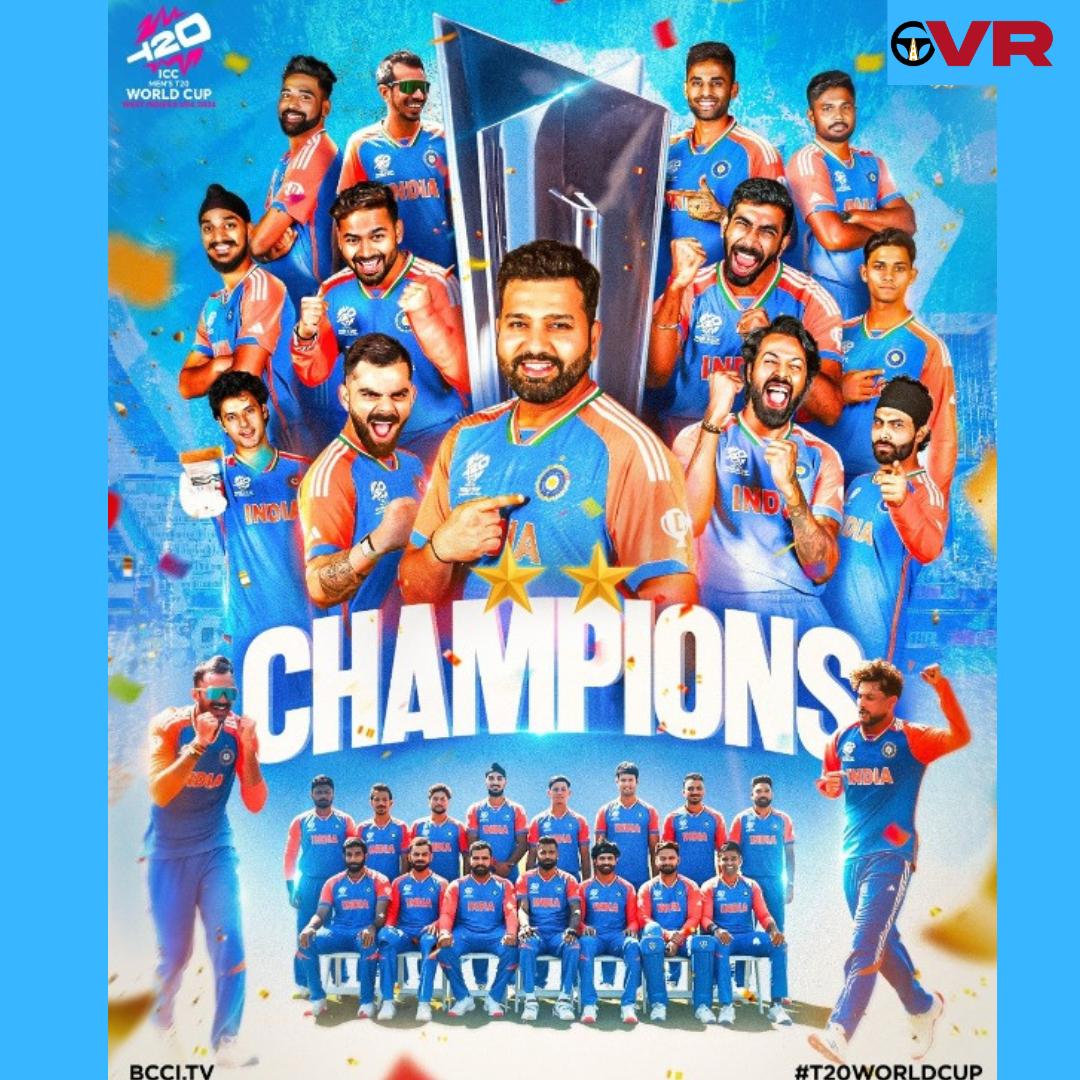 VecRepDotCom's tweet photo. Har shot mein tha desh ka pyaar, World Cup jeetne ka tha yeh tyohar ππ§Ώβ€οΈ
#teamindia #worldcup #vecrep #winner #icc #bcci #Cricket #T20WorldCupFinal #ViratKohli https://t.co/UEzyp6rtMT