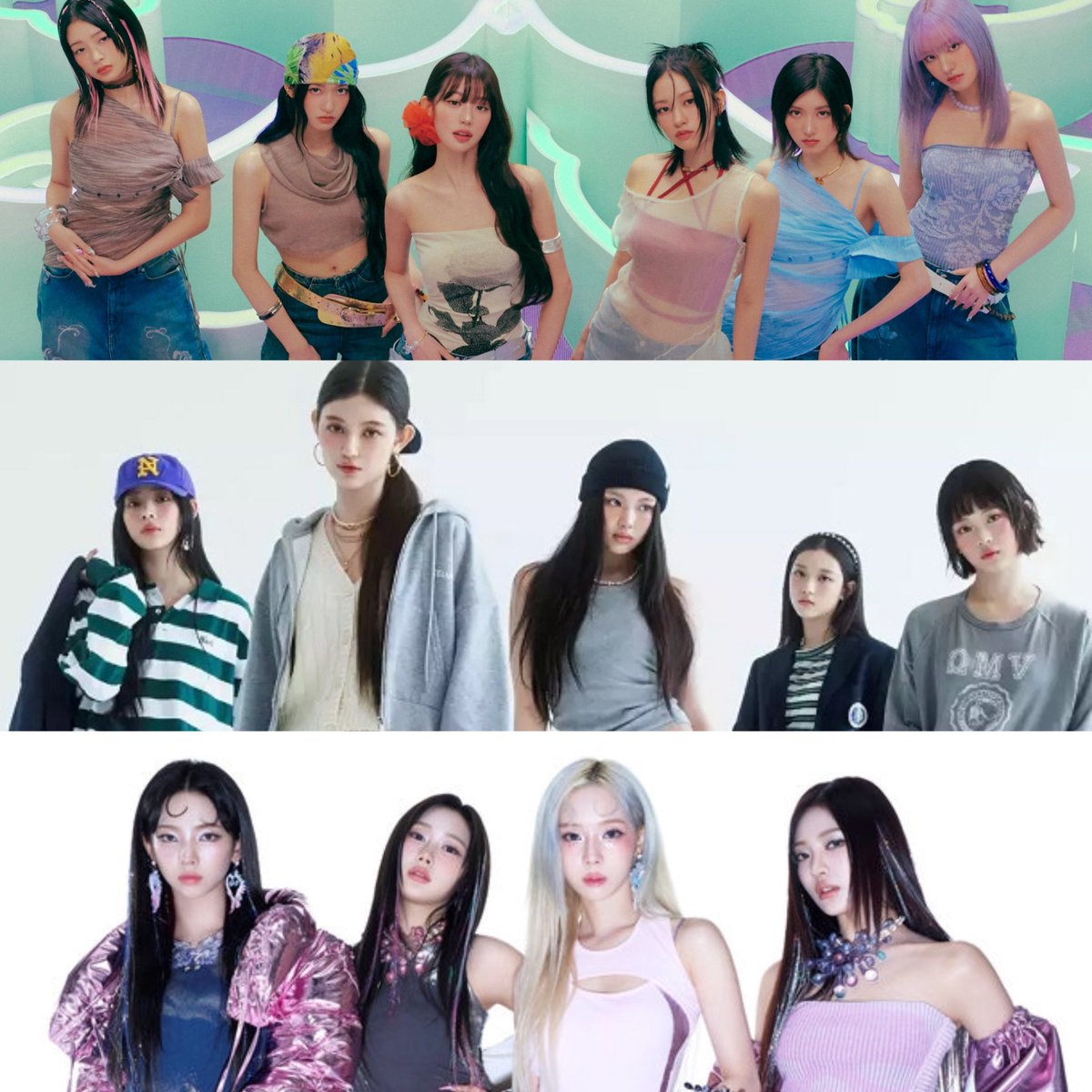FWGRANDEE's tweet photo. The category is: ACTUAL 4th gen leaders
 (Girl group + Boy Group edition) https://t.co/63jO53Ymaf