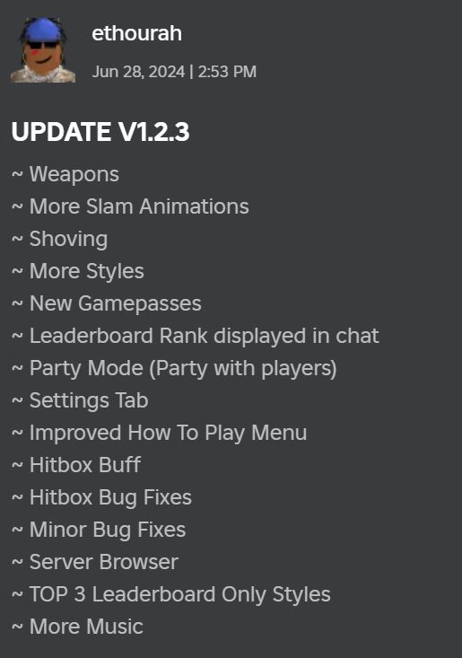 UPDATE V1.2.3 Has Dropped In Fight In A School.

Make Sure You Check It Out!

For more information on what was released on the update, check below! 👇
