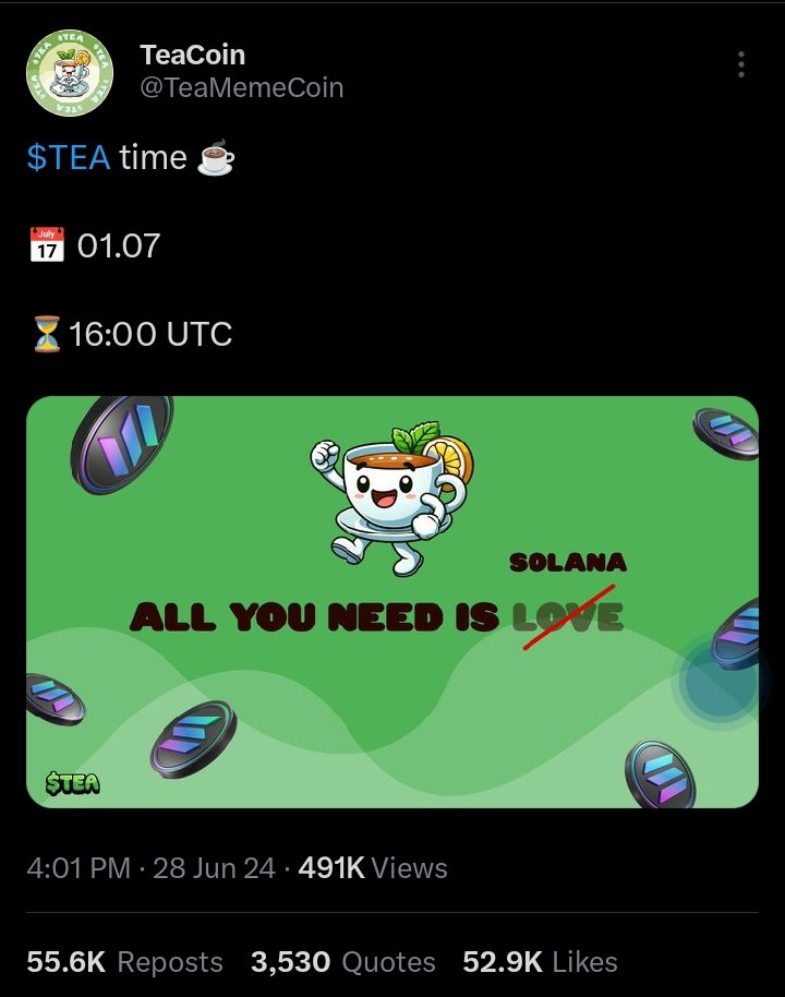 EzeJosh17995's tweet photo. @TeaMemeCoin Steak time ☕ https://t.co/I3WyvQlZ3k