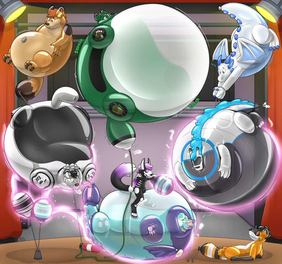 RyuCas5's tweet image. Final results after the last YCH group auctioned

Thanks to all participants!

@BrunoWoofs 
@ceralor 
@WilexRivi 
@adytumklavigar 
@DrgnSeafoam 
@BlooTheSerg 
@Venture49613595
@IclossDragon 

I will do more Ych in the future :&amp;gt;