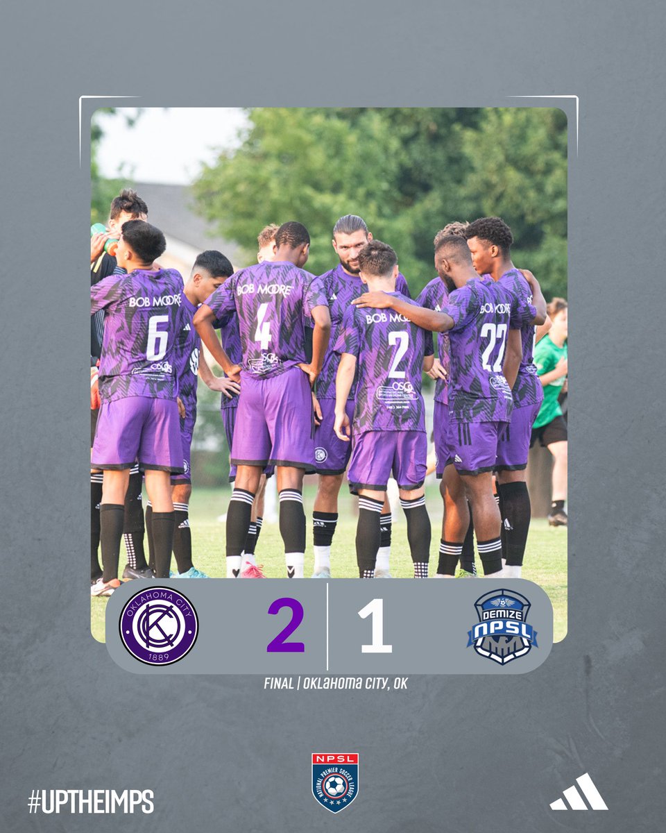 Regular Season Champions ✅  

What a way to finish the regular season! An amazing turnout  &amp; thank you to all who made it out! 

Keep an eye out for some post season updates as we prepare for Nationals! 

#uptheimps #soccer #okc