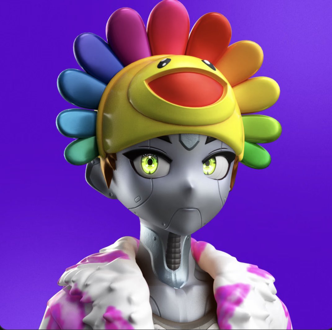 Absolute grail CloneX Murakami flower hat trade!! 🥳 tysm <a href="/Casper_Lend/">CasperLend 🤝🏻</a> for being a 🐐 

#clonefollowclone #rtfkt #nft <a href="/takashipom/">takashi murakami</a> <a href="/RTFKT/">RTFKT</a>