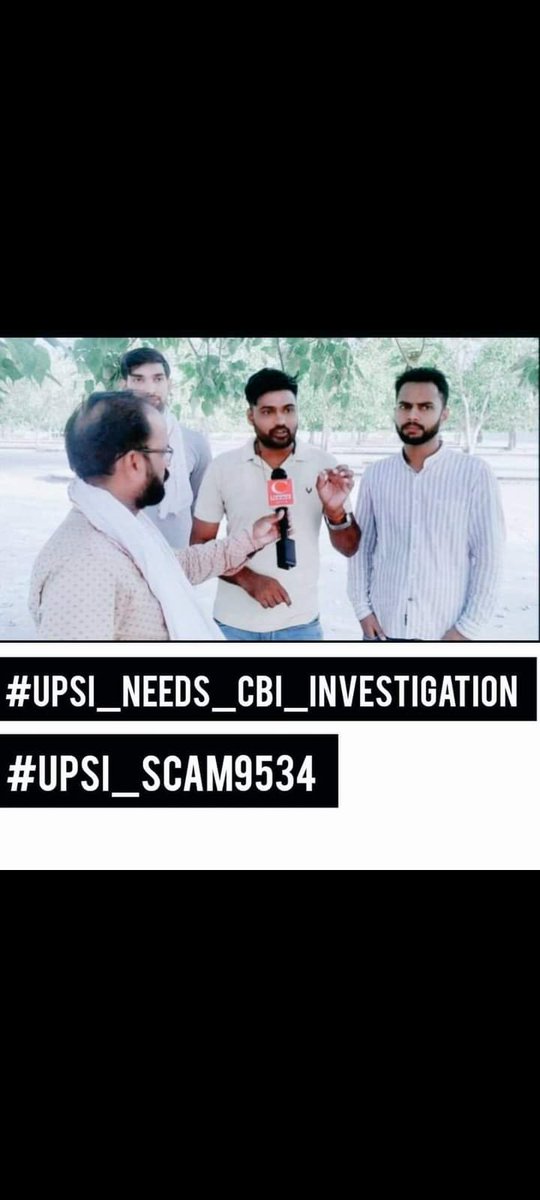 Dhananj85508327's tweet photo. सभी लोग सिर्फ 2 ही #tag यूज करें।

#UPSI_SCAM9534
#UPSI_NEEDS_CBI_INVESTIGATION https://t.co/IbDD9L5XtT