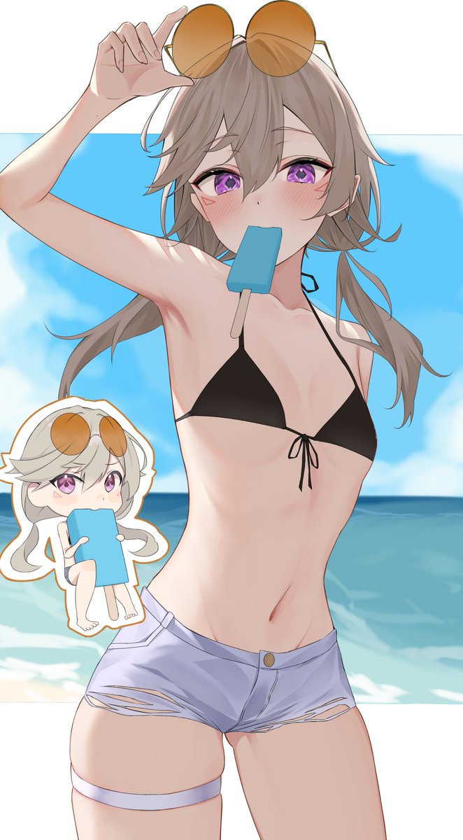 期末テストがあって、2枚しか、、(言い訳)
#今月描いた絵を晒そう絵を晒そう 