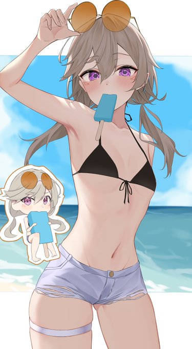 期末テストがあって、2枚しか、、(言い訳)
#今月描いた絵を晒そう絵を晒そう 