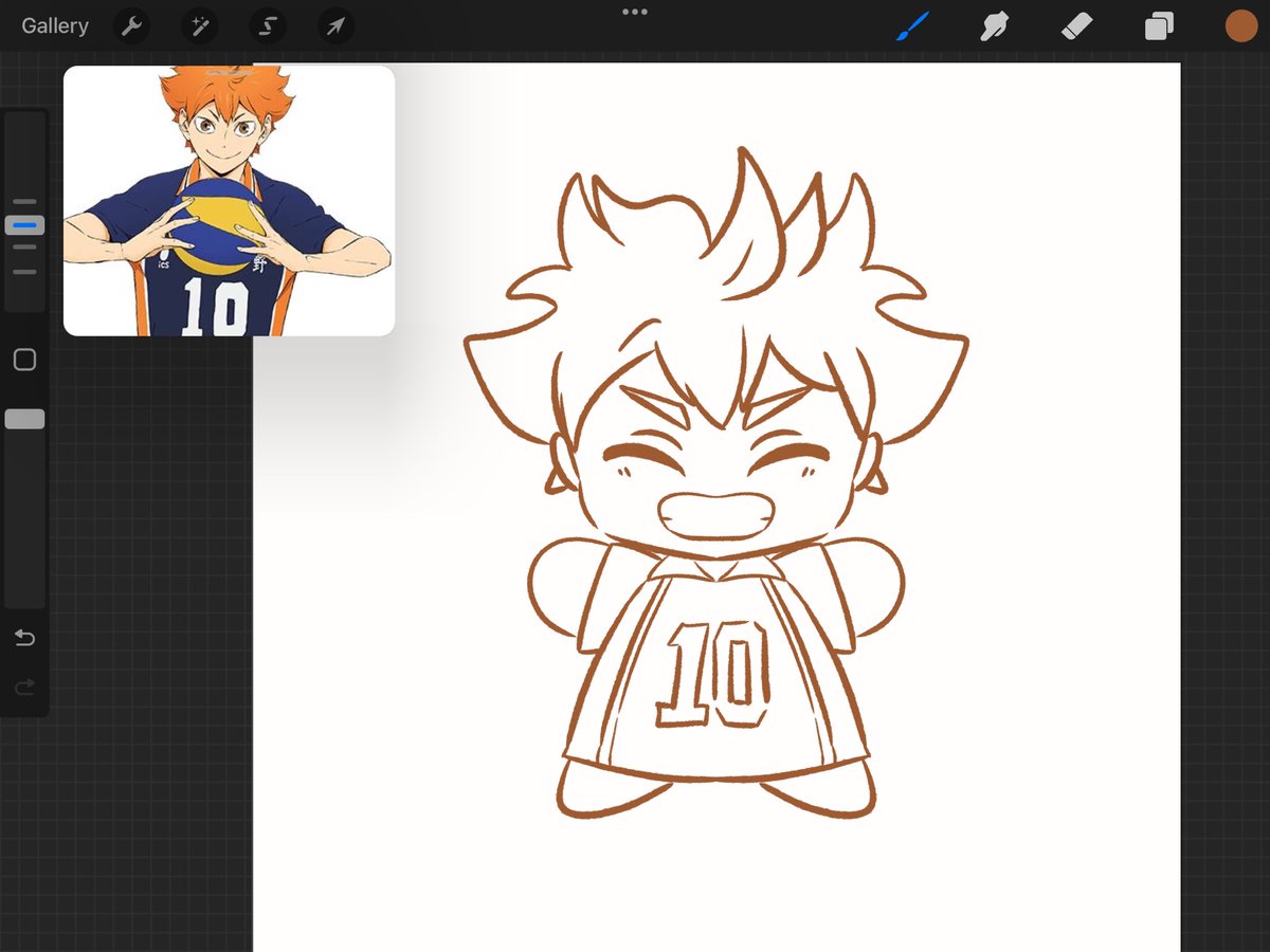 drawing teeny hq for merch/stickers 🫵🙂‍↕️