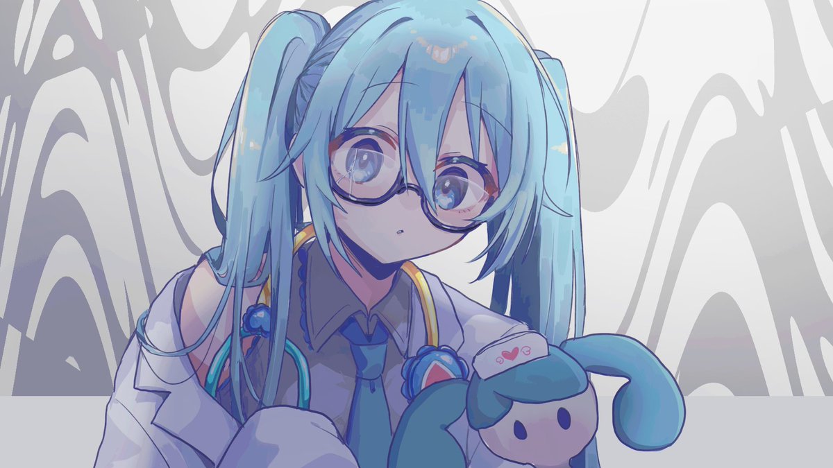 初音ミク 「ドクターハツネさん 」|れゐなのイラスト
