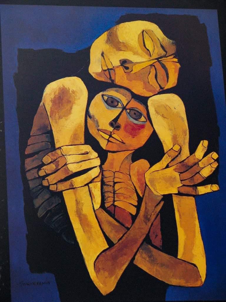 Oswaldo Guayasamín. Ternura, 1989