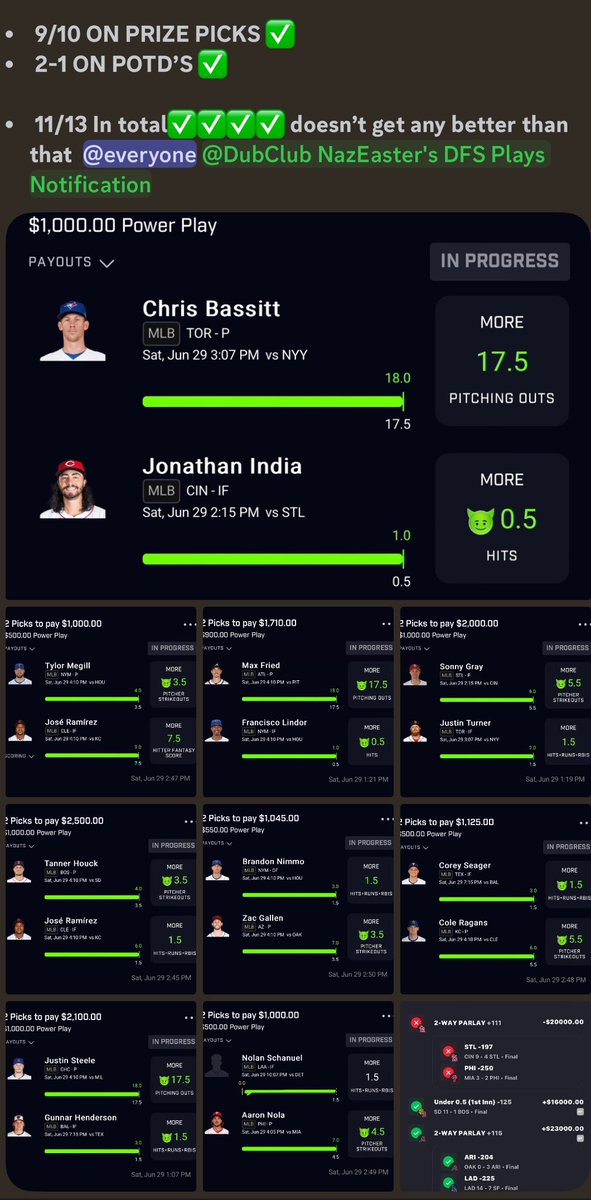 🚨FREE VIP FOR THE NEXT 100 PEOPLE⬇️
dubclub.win/r/p/pri-5hnzh/…

18,000 clients &amp; counting daily, come join the winning team 📈✅

🚨10 OF THE PEOPLE THAT LIKE OR RT GET LIFETIME PREMIUM FREE OF CHARGE ♾️🚨