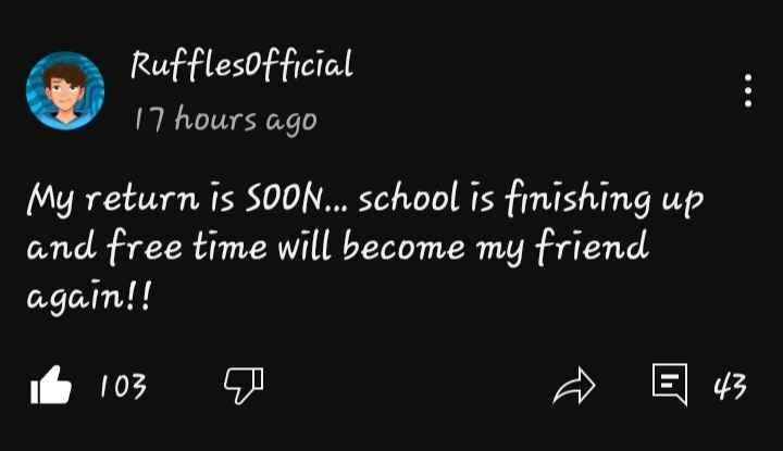 RufflesOfficial Updates tweet media