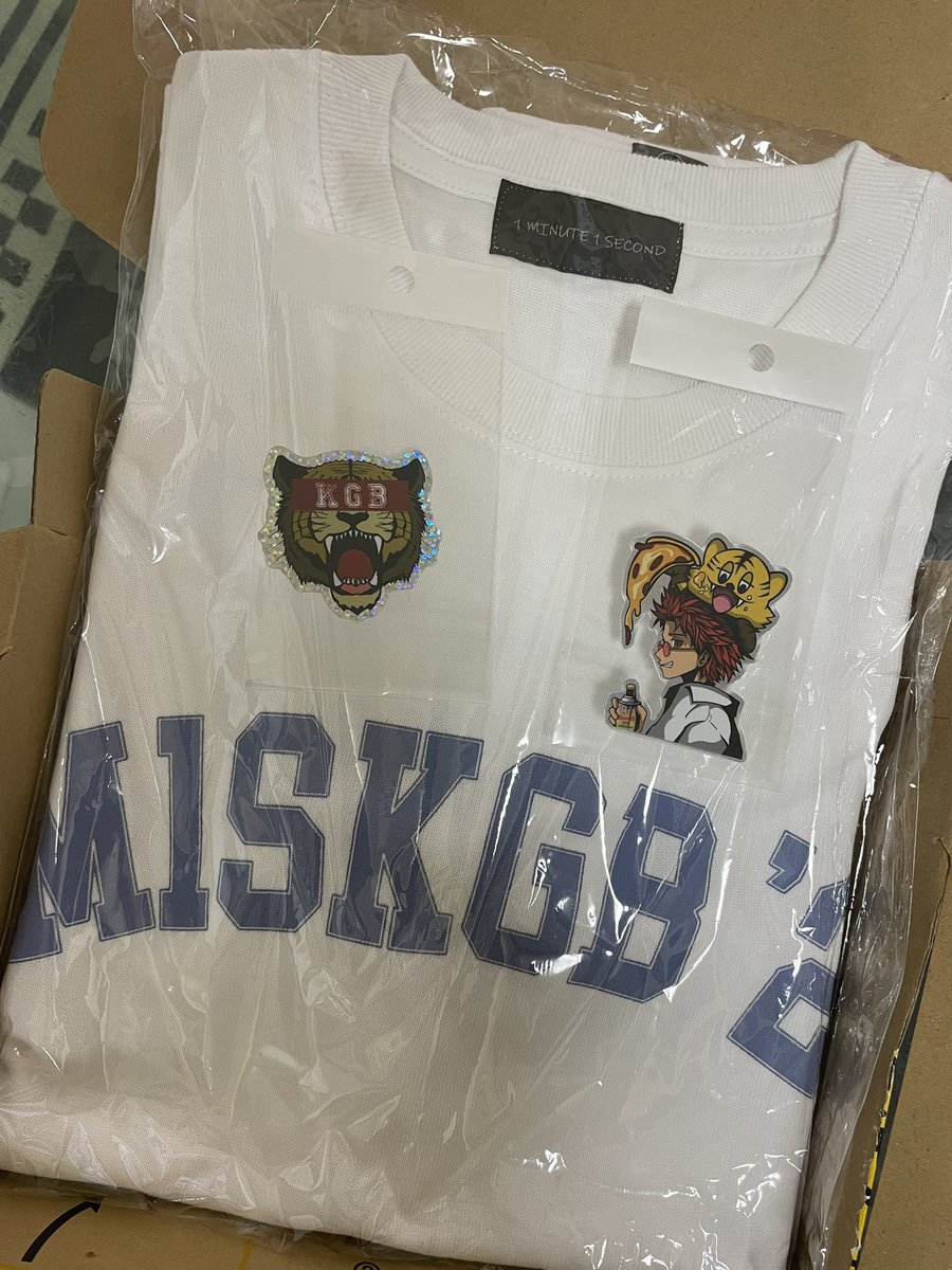 _River39's tweet photo. ✨✨コラボTシャツ✨✨
到着しましたぁー😊👍
黒&白〜2色揃ったぜぇ🌈
今年もガシガシ着ます🤩🍻
#KGB #Keeei https://t.co/YXpE7kBZlh