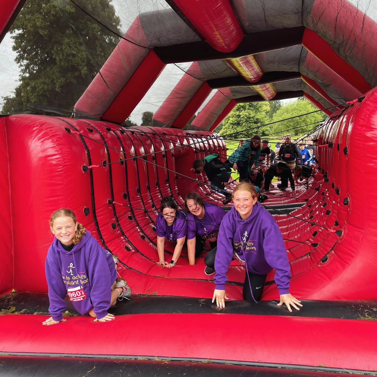 Ann Marie (@annmarie02) on Twitter photo What a blast we had yesterday completing the 5k inflatable (1hr10mins)... Best of all raising awareness about transplant and raising funds for our Leeds Transplant family 💜🫶 🎊
<a href="/LDShospcharity/">Leeds Hospitals Charity</a> <a href="/LeedsHospitals/">Leeds Teaching Hospitals</a> <a href="/LTHTKidneys/">Leeds Kidney Transplant</a> <a href="/leeds_liver/">Leeds Liver Transplant and Hepatology</a> <a href="/NHSOrganDonor/">NHS Organ Donation💗🫀🫁</a> What a blast we had yesterday completing the 5k inflatable (1hr10mins)... Best of all raising awareness about transplant and raising funds for our Leeds Transplant family 💜🫶 🎊
<a href="/LDShospcharity/">Leeds Hospitals Charity</a> <a href="/LeedsHospitals/">Leeds Teaching Hospitals</a> <a href="/LTHTKidneys/">Leeds Kidney Transplant</a> <a href="/leeds_liver/">Leeds Liver Transplant and Hepatology</a> <a href="/NHSOrganDonor/">NHS Organ Donation💗🫀🫁</a>