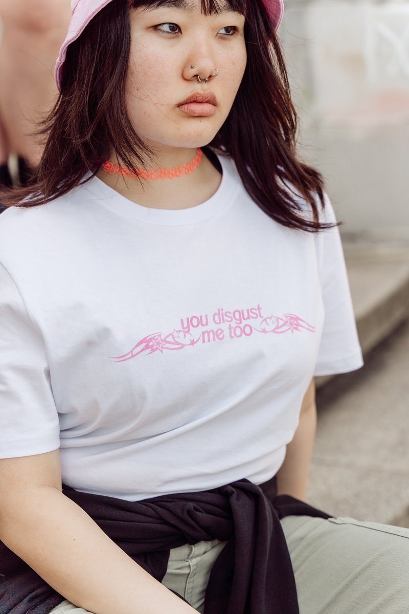 💖✨ you disgust us too ✨💖

Our Pride Collection is inspired by the incredible protest banners that have lit up Pride marches through the years. ⁠
⁠
Shop Now 🏳️‍⚧️🏳️‍🌈

Unfortunately this collection is not available for US customers⁠
⁠
#pride #pride2024