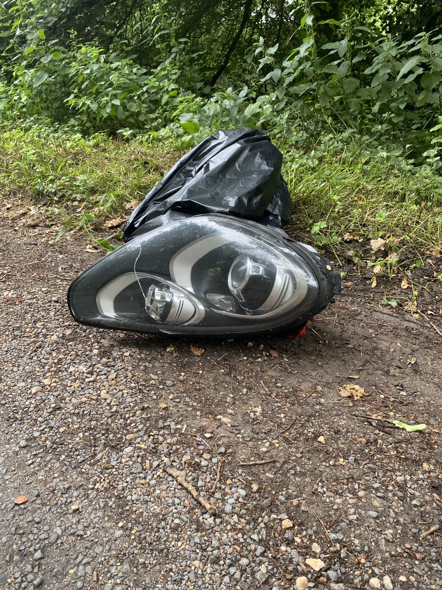 Two more weeks and then l’ll have enough parts to build a new car. The delights of a weekly litter pick.