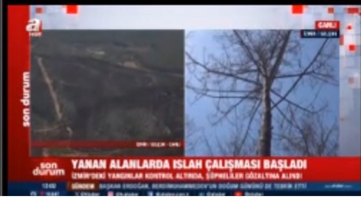 Ahmet Caner Baysal (@baysalcaner) on Twitter photo 📍İzmir’in Selçuk ve Menderes ilçelerindeki orman yangınları kontrol altına alındı.
📍Anadolu Ajansı ekipleri helikopterle yanan alanları görüntüledi.
📍Helikopterden canlı yayın görüntüleri
İzmir#AnadoluAjansı<a href="/anadoluajansi/">Anadolu Ajansı</a> 📍İzmir’in Selçuk ve Menderes ilçelerindeki orman yangınları kontrol altına alındı.
📍Anadolu Ajansı ekipleri helikopterle yanan alanları görüntüledi.
📍Helikopterden canlı yayın görüntüleri
İzmir#AnadoluAjansı<a href="/anadoluajansi/">Anadolu Ajansı</a>
