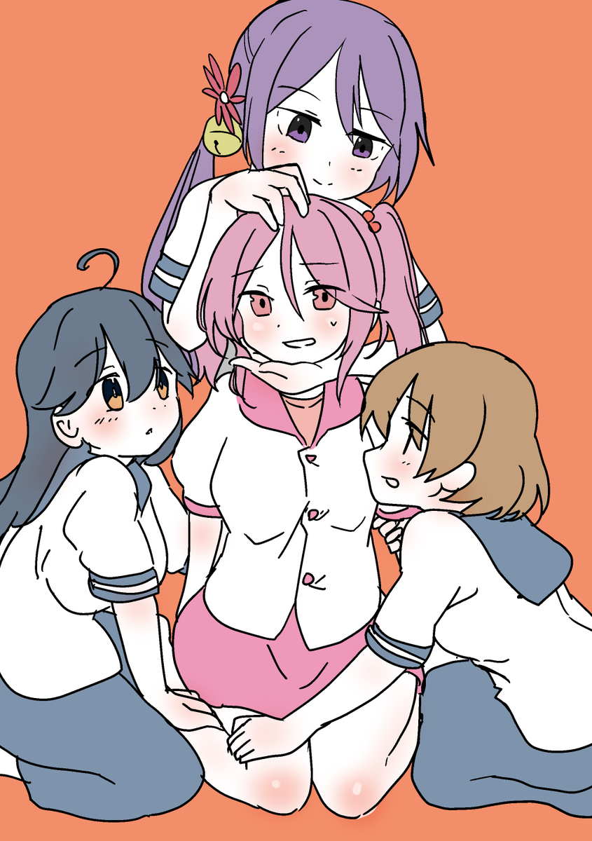 #今月描いた絵を晒そう 
なんか様子がおかしいな 