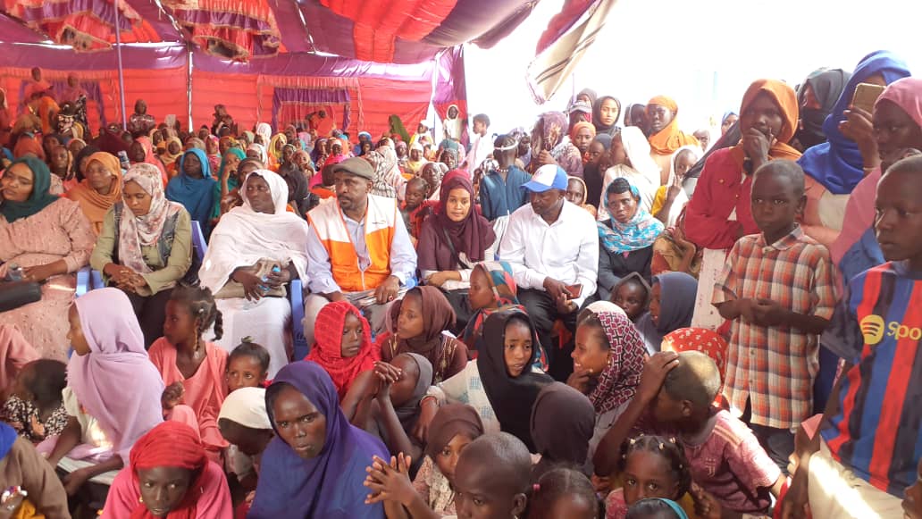 UNHCRinSudan's tweet photo. Celebrating #WorldRefugeeDay at Elnimir Refugee Camp in East Darfur! Refugees, host community and partners came together to promote peaceful coexistence and solidarity #WithRefugees.

Participants urged for protection and assistance for those impacted by the conflict in #Sudan🇸🇩. https://t.co/XmpjDQLaep