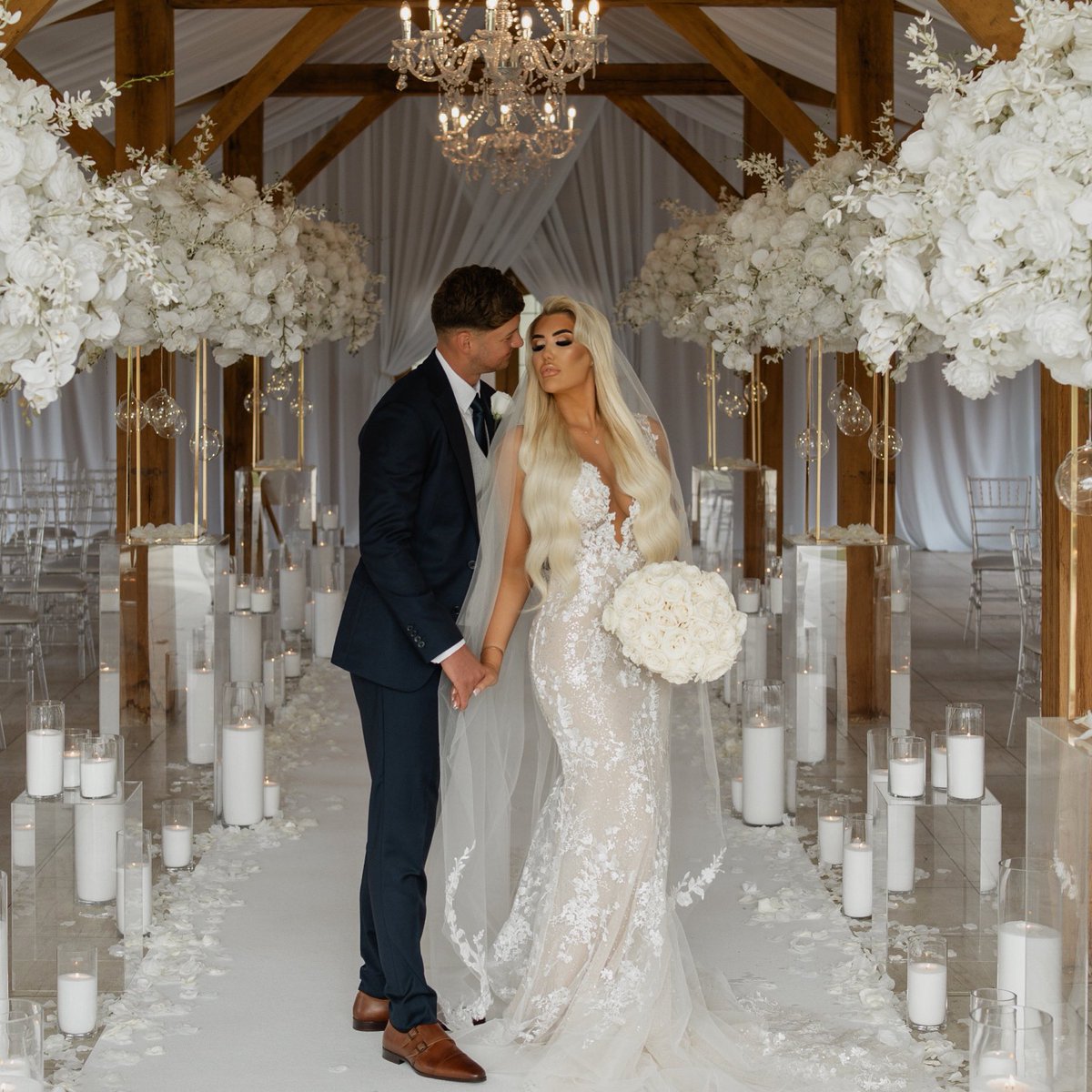 NicoleGrumley's tweet photo. Introducing the new Mr &amp; Mrs Oliver💍 
Behind the scenes images whilst we await our official images… https://t.co/tqRDC1I5fu