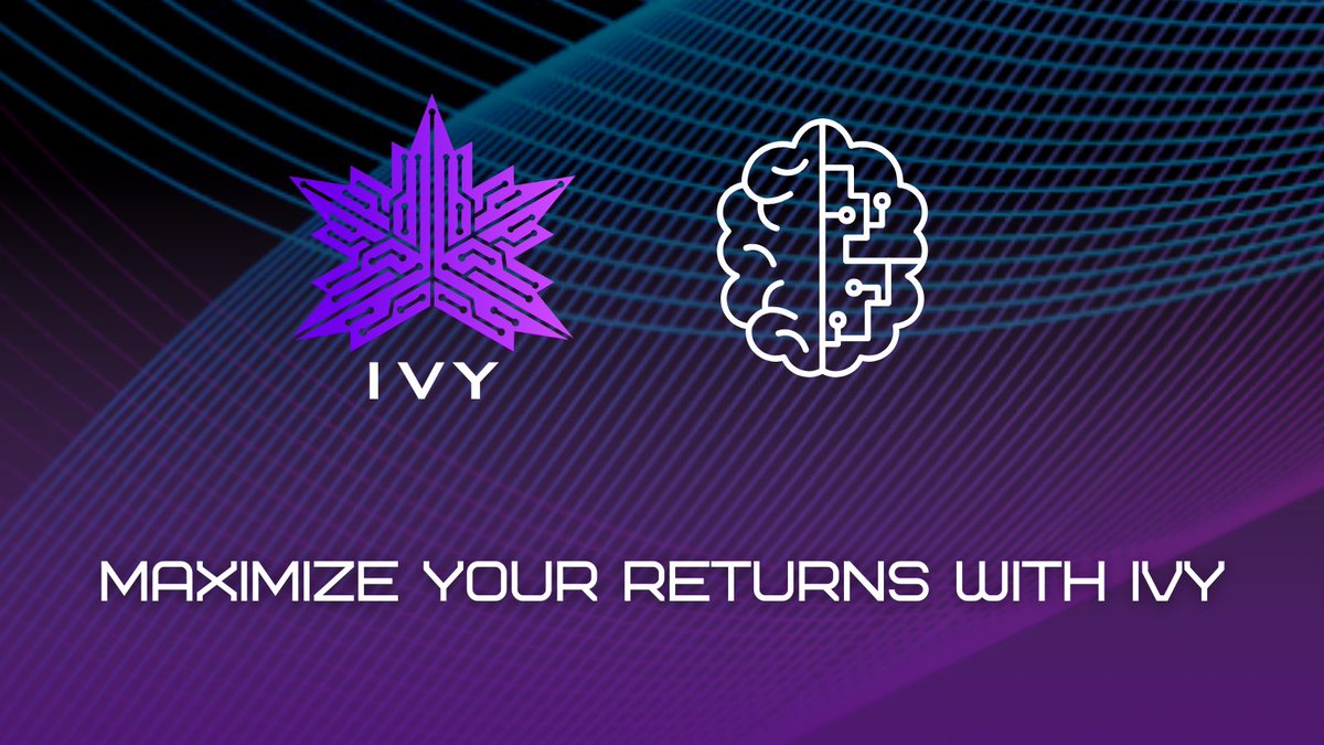 ivy_ts_official's tweet photo. IVY TRADING SYSTEM 

📈💰 Our powerful innovation bot performs analysis and trades to boost your profit.
Join us now and take control of your investments!
#Crypto #AI #Trading #IVYTradingSystem $IVY https://t.co/2osrr93axo