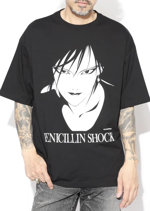 #上條40周年上條淳士 40TH ANNIVERSARY EXHIBITION【To-y】通販※受注商品の〆切についてPENICILLIN SHOCK BIG-Tシャツのオーダーは本日6月30日(日曜日)19時で〆切となりますご検討ください 