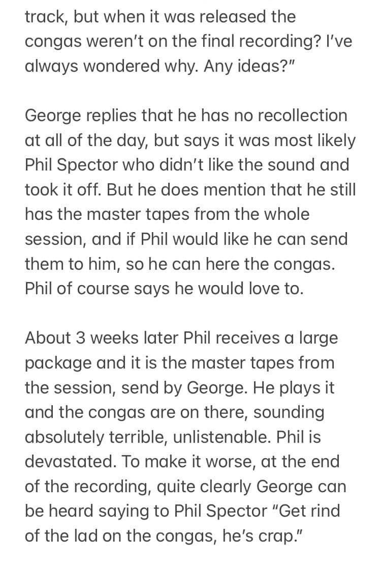 TheMonologist's tweet image. In case you didn’t love GEORGE HARRISON enough - here’s a fantastic story about him brilliantly pranking Phil Collins.