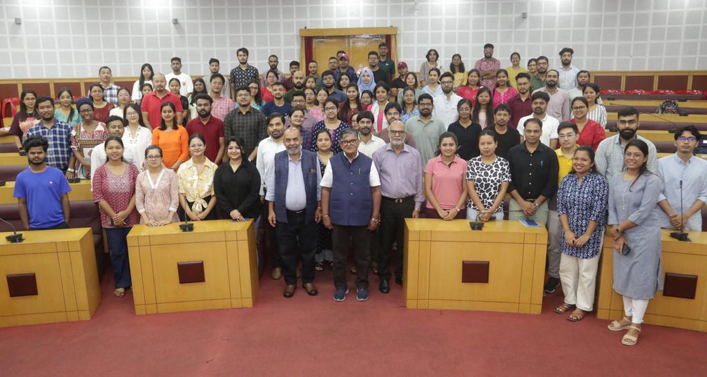 Held an interactive session with a number of students and scholars of Tezpur University, alongside the Vice Chancellor and Registrar of the varsity.

<a href="/TezpurUniv/">Tezpur University</a>