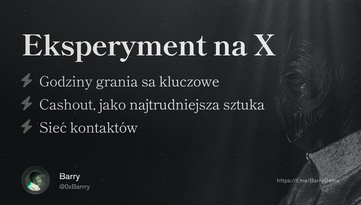 Tajemnice Gry w formie Eksperymentu
Nigdy wcześniej nie pisałem po polsku, ale chcę spróbować czegoś nowego i sprawdzić, jak Twitter przyjmie mój eksperyment. Dziś podzielę się z Wami wnioskami, które zazwyczaj omawiam jedynie z bliskimi, z którymi rozgrywam rynek. Nie dzielę się